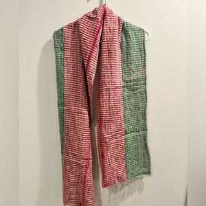 STUNNING Kantha reversible scarf